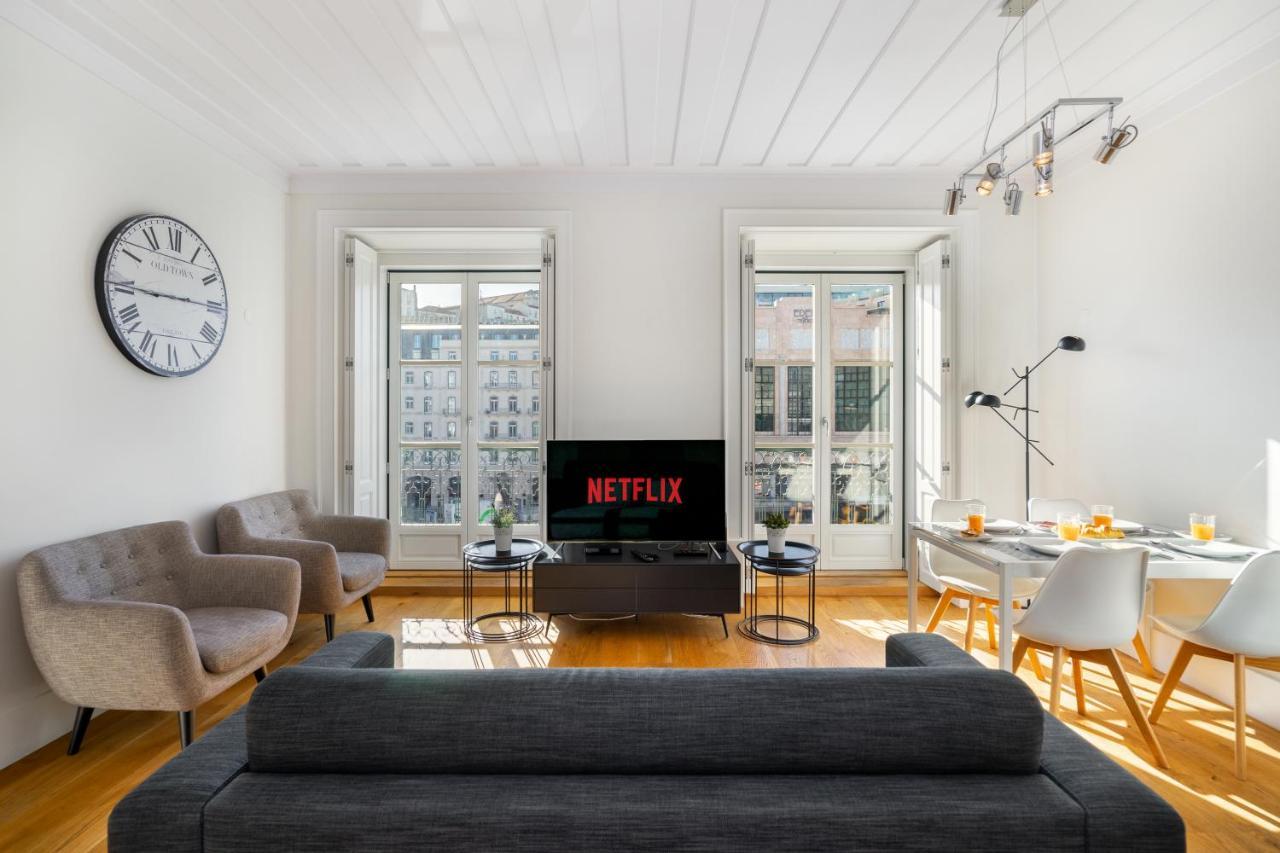 Whome Restauradores Deluxe W/ Elevator & Ac Perfect For Families & Friends Lisboa Exterior foto